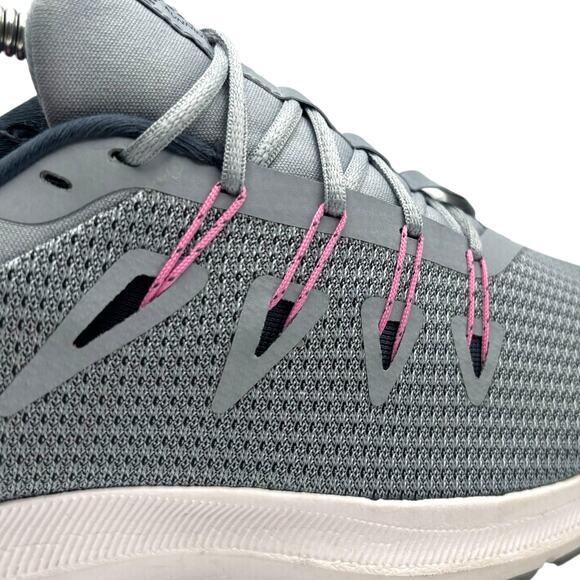 Nike Downshifter 8 Running Shoes Women’s 9.5 Gray Pink Lightweight Athleisure - Picture 14 of 16